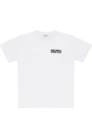 MARCELO BURLON T-Shirt mit Kreuz-Motiv