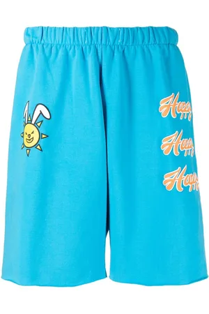 Natasha Zinko Joggingshorts mit Slogan-Print