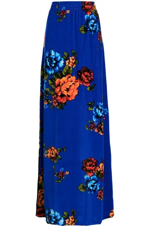 Vetements Midirock mit Blumen-Print