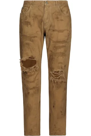 Dolce & Gabbana Slim-Fit-Jeans im Distressed-Look