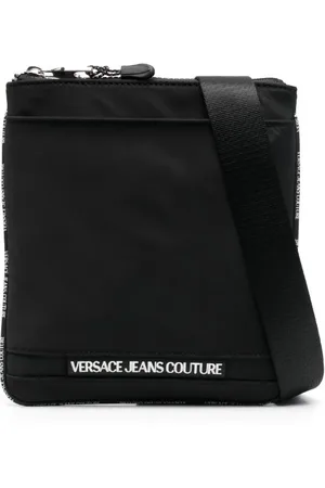 VERSACE Kuriertasche mit Logo-Prägung