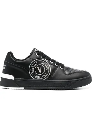 VERSACE V-Emblem Sneakers mit Logo-Print