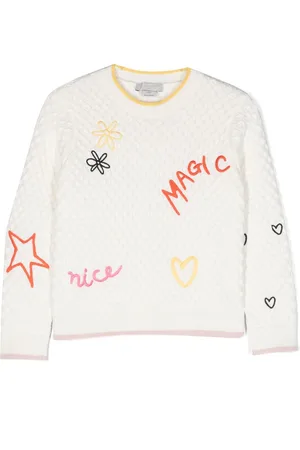 Stella McCartney Gestricktes Oberteil mit Stickerei