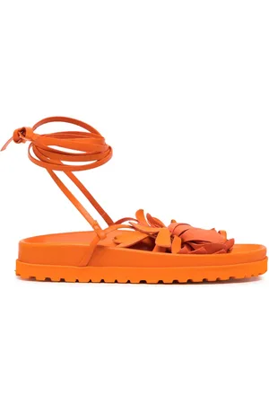 Silvia Tcherassi Sandalen mit Blumenapplikation