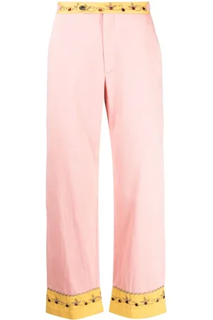 BODE Cropped-Hose mit Kristallen