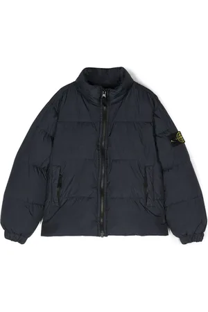 Stone Island Gefütterte Jacke mit Kompass