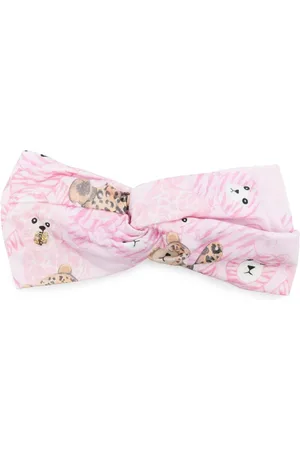 Roberto Cavalli Stirnband mit Teddy-Print