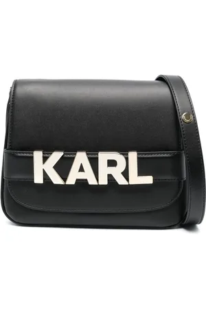 Karl Lagerfeld Umhängetasche mit Logo-Schild