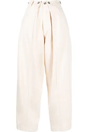HENRIK VIBSKOV Tapered-Hose mit Falten