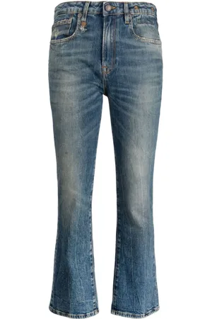 R13 Tief sitzende Schlagjeans