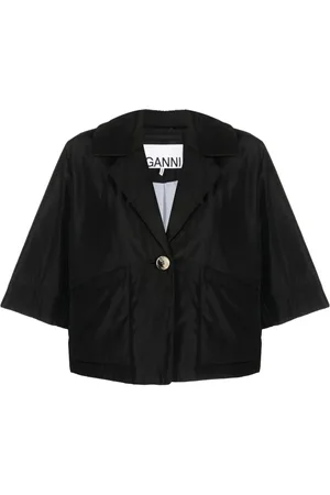 Ganni Gefütterte Summer Tech Jacke