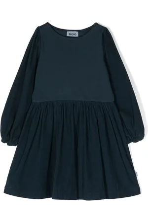 Molo Langärmeliges Caro Kleid
