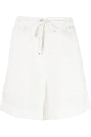 Tommy Hilfiger Leinenshorts mit hohem Bund