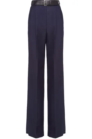 Prada Taillenhose mit Bundfalten