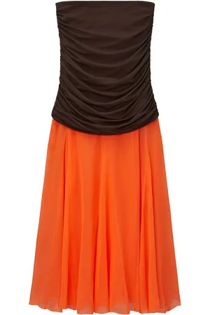 Tory Burch Midirock mit Raffungen