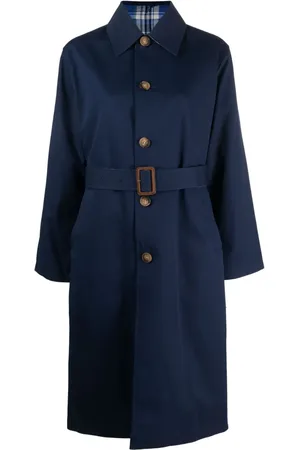 Ralph Lauren Einreihiger Midimantel