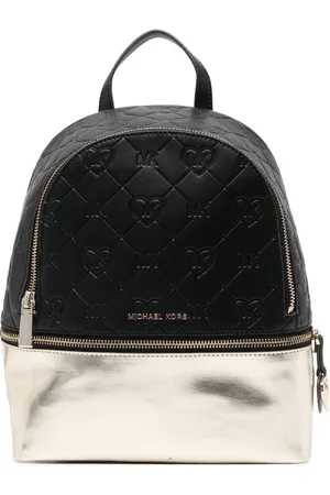 Michael Kors Rucksack in Metallic-Optik