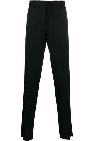 Lanvin Klassische Hose mit Satinbesatz