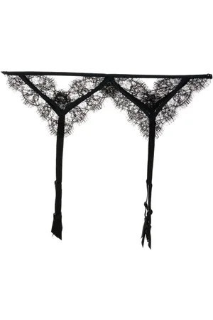 Kiki de Montparnasse Strumpfhalter mit Spitzeneinsatz