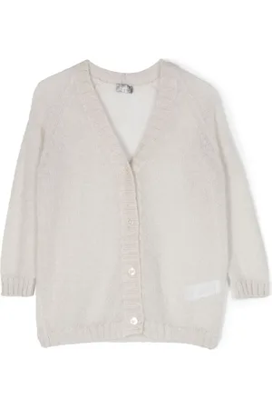 Il gufo Cardigan mit V-Ausschnitt