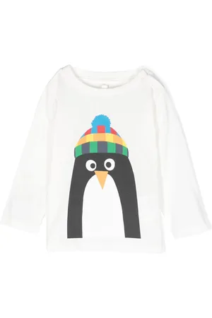 Stella McCartney Langarmshirt mit grafischem Print