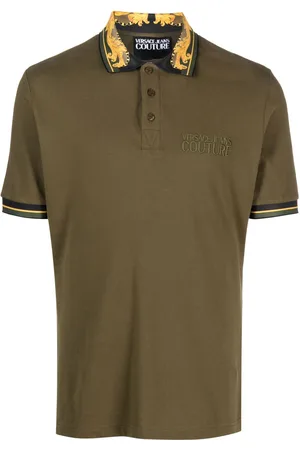 VERSACE Poloshirt mit Barockmuster