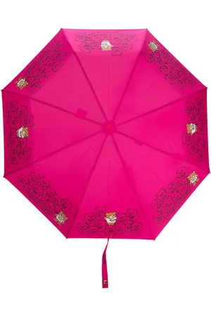 Moschino Regenschirm mit Teddy-Motiv