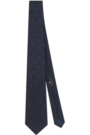 Etro Seidenkrawatte mit Paisley-Print