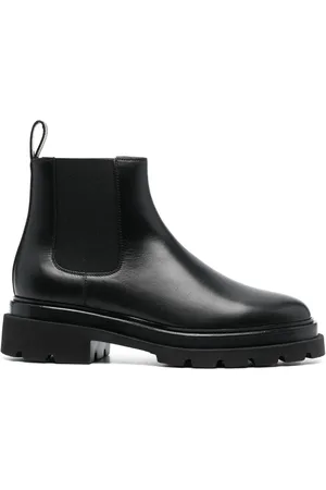 santoni Stiefel mit runder Kappe