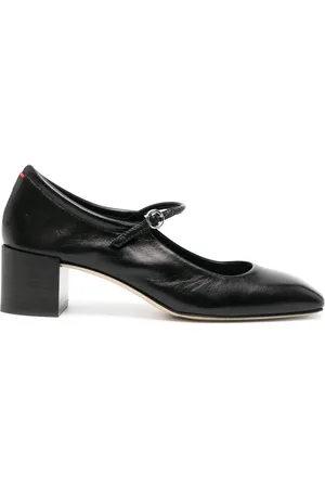 Aeyde Aline Pumps im Metallic-Look 45mm