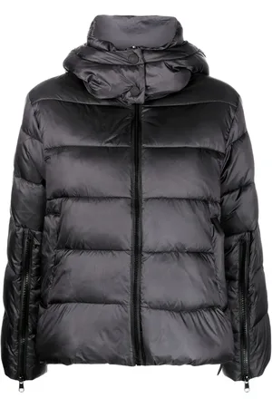 Twin-Set Gefütterte Jacke mit Stehkragen
