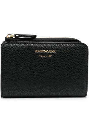 Emporio Armani Kartenetui mit Logo-Gravur