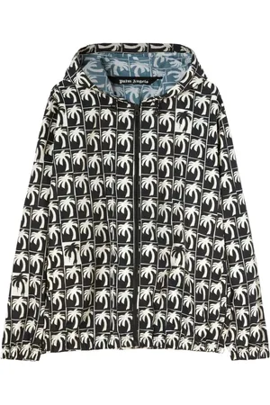 Palm Angels Dripping Palm Kapuzenjacke