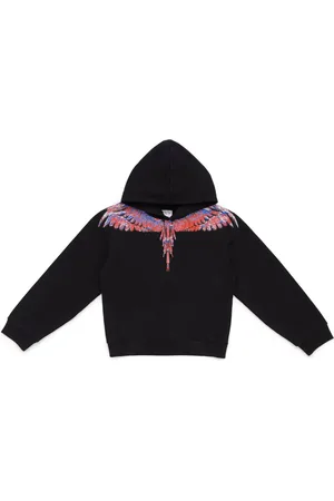 MARCELO BURLON Sweatshirt mit Flügel-Print