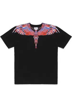 MARCELO BURLON T-Shirt mit Flügel-Print