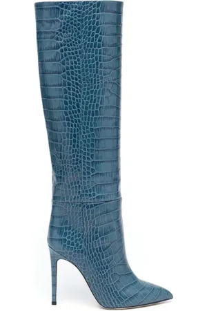 PARIS TEXAS Stiefeletten mit Kroko-Effekt