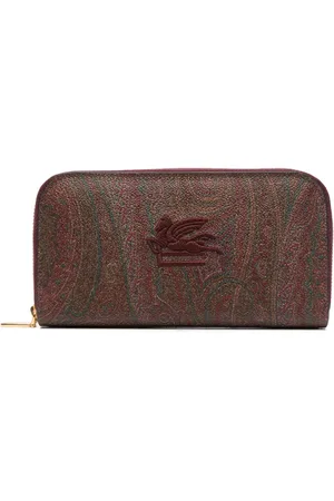 Etro Portemonnaie mit Paisley-Print