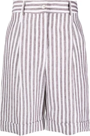 Kiton Gestreifte Shorts