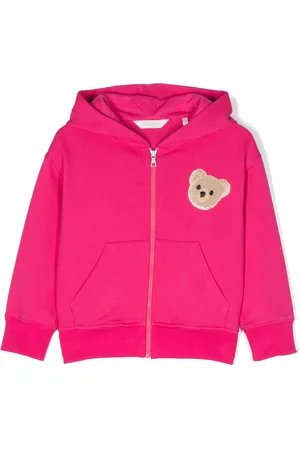 Palm Angels Kapuzenjacke mit Teddy