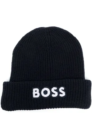 HUGO BOSS Beanie mit Logo-Stickerei