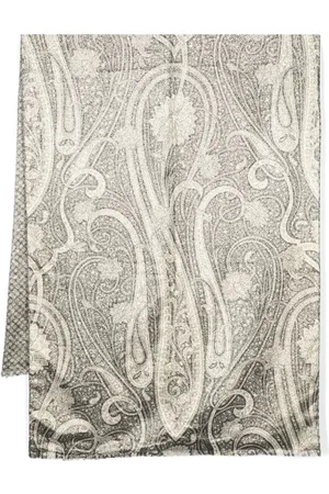 VALENTINO GARAVANI 1980s Schal mit Paisley-Print