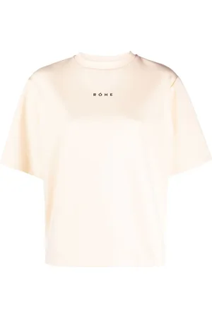 Rohe T-Shirt mit Logo-Print
