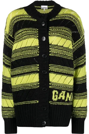 Ganni Gestreifter Cardigan