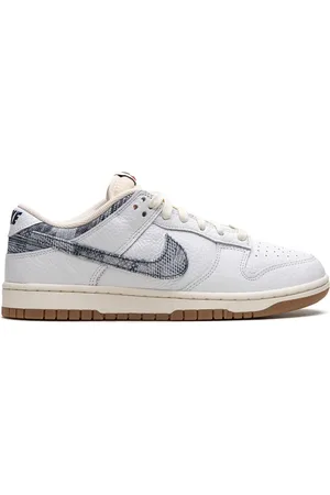 Nike Dunk Low Washed Denim Sneakers