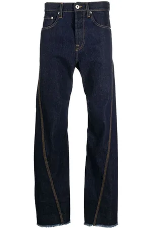 Lanvin Halbhohe Straight-Leg-Jeans