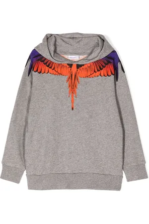 MARCELO BURLON Hoodie mit Flügel-Print