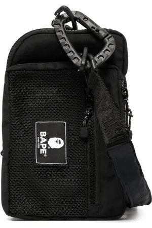 A Bathing Ape Schultertasche mit Reißverschlussfächern
