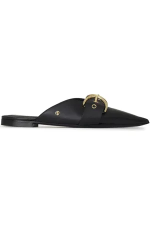 ANINE BING Mules mit Schnallen