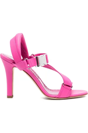 Manolo Blahnik Sandalen im Military-Look 95mm