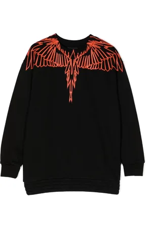 MARCELO BURLON Sweatshirt mit Flügel-Print